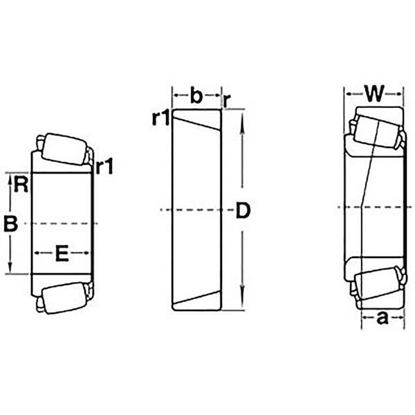 Aftermarket Tapered Roller Bearing Cone Fits Massey Ferguson 35 50 135 150 TO35 Tractor 462A - main